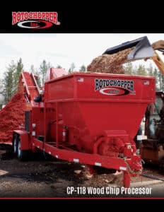 cp118 wood chip processor brochure