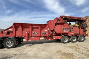 Used Rotochopper FP-66 horizontal grinder 15-2774 for sale