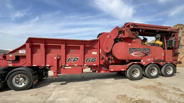 Used Rotochopper FP-66 horizontal grinder 15-2774 for sale