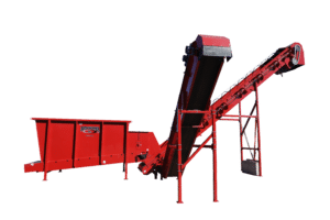 rotochopper screener conveyor machine cut out glamor shot