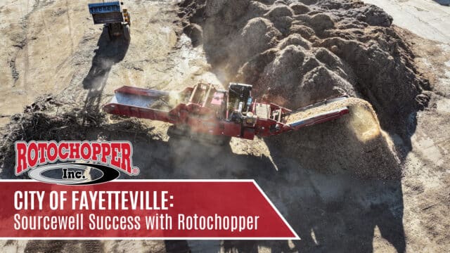 city of fayetteville rotochopper success with sourcewell